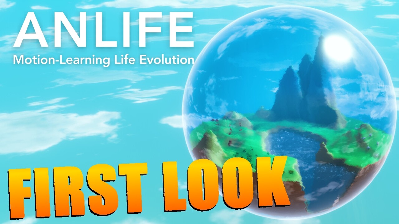 ANLIFE: Motion-Learning Life Evolution - Gameplay