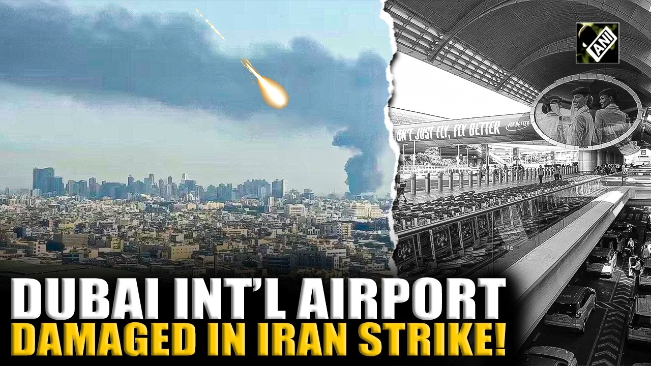 Dubai International Airport damaged during overnight Iranian attack amid escalating tensions