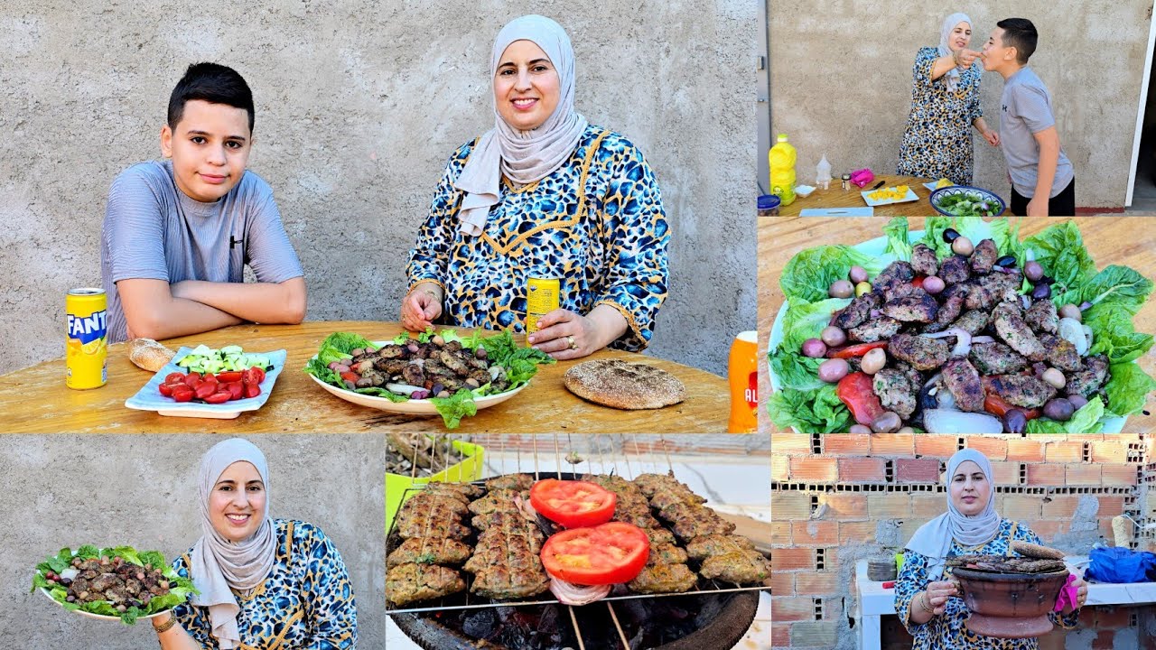 الكفتة بالبصلة على الفاخر 😋 أكلة ولدي المفضلة 😍 طرية ولذيذة بزاف