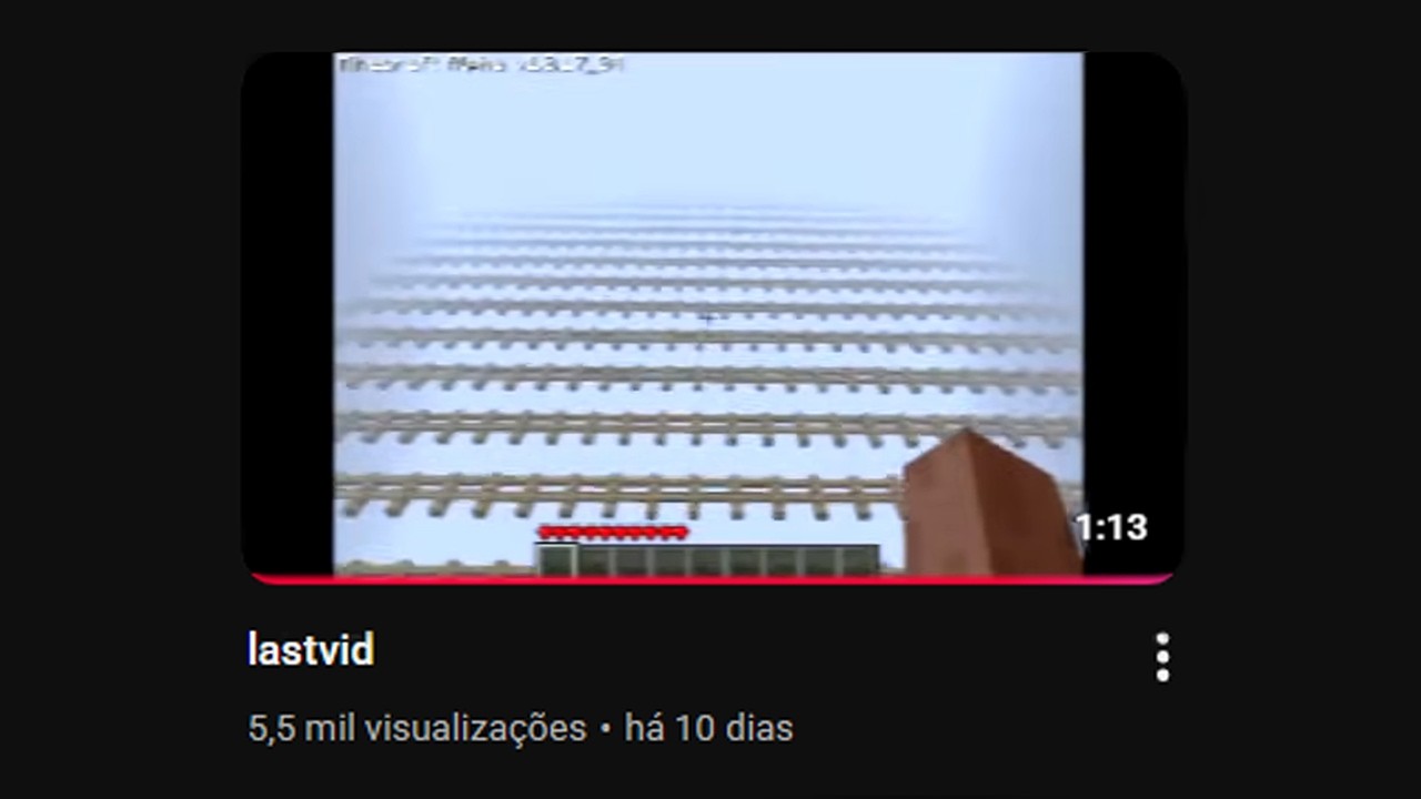 O último vídeo das bizarras gravações antigas do Minecraft