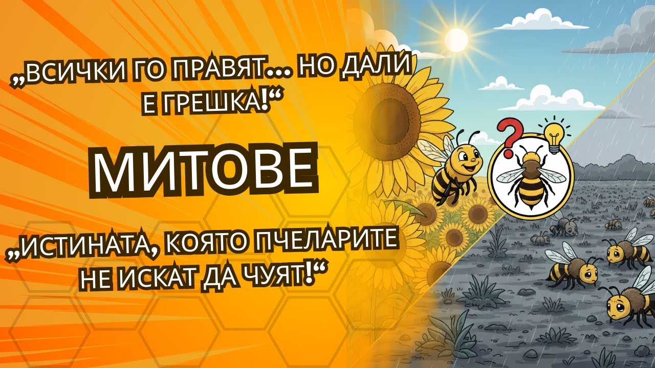 „10 неща, които унищожават пчелните семействата, без да знаеш“