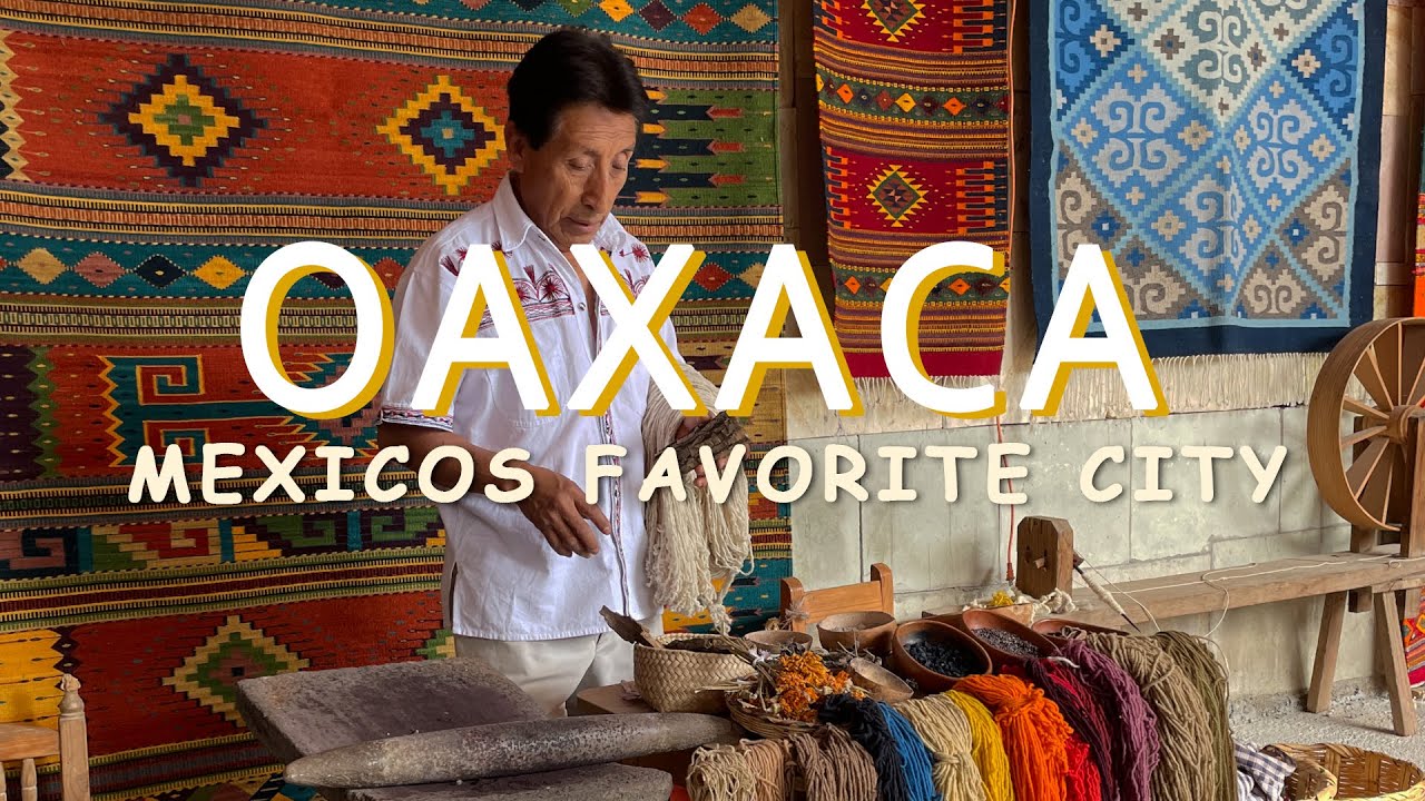 OAXACA MEXICO | CITY, MONTE ALBAN & MITLA, incredible HIERVE EL AGUA and TAPESTRY | Travelguide