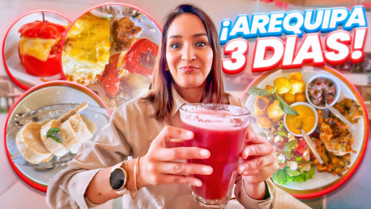 Escapada Perfecta a AREQUIPA 🇵🇪 Dónde Comer, Qué Hacer y Tips 🍴🏞️