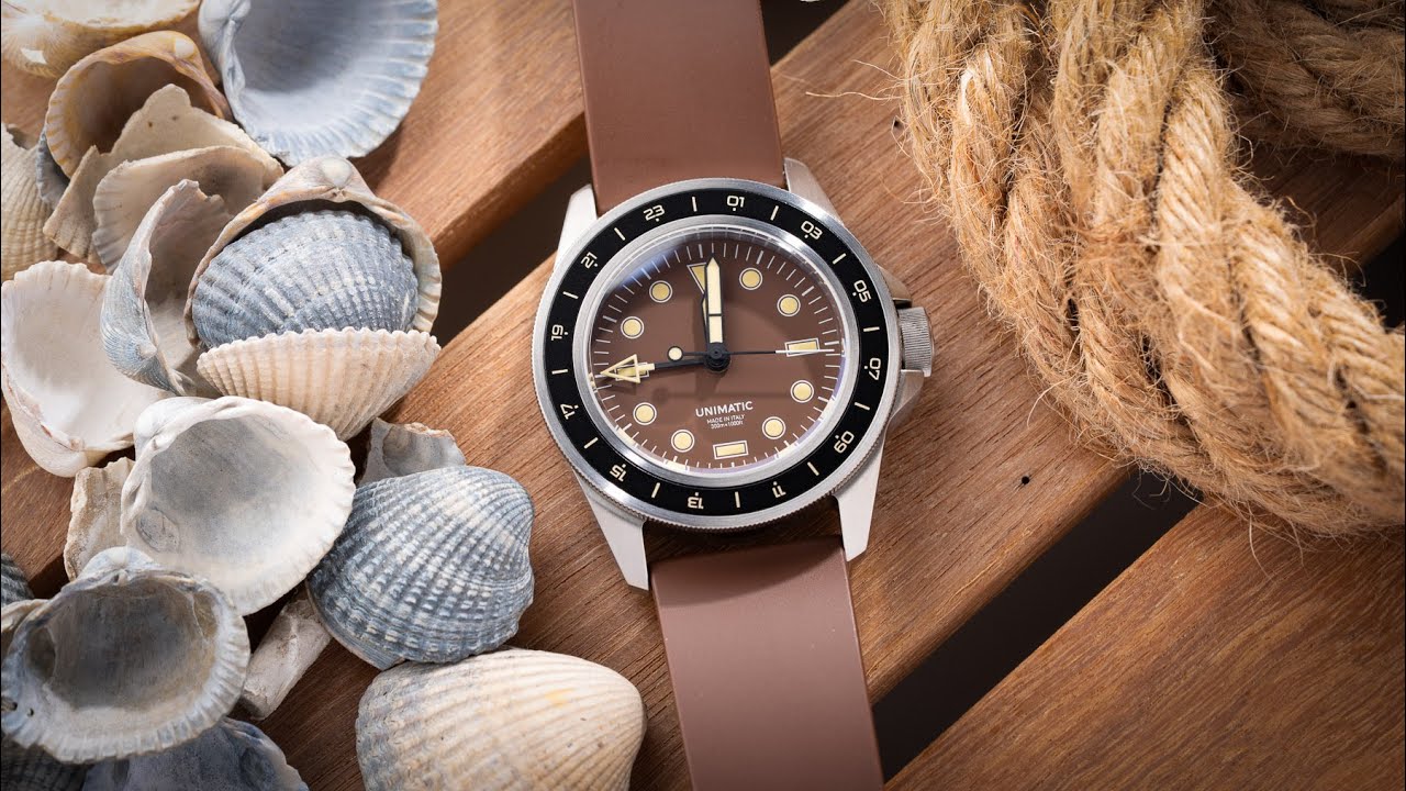Hands-On With The New Unimatic Heritage Diver GMT In Brown