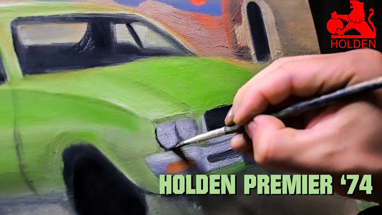 🎨Holden Premier in Star Wars’ Tatooine 🌌 | 32 Minutes of Satisfying Oil Painting | Jords Creates Art