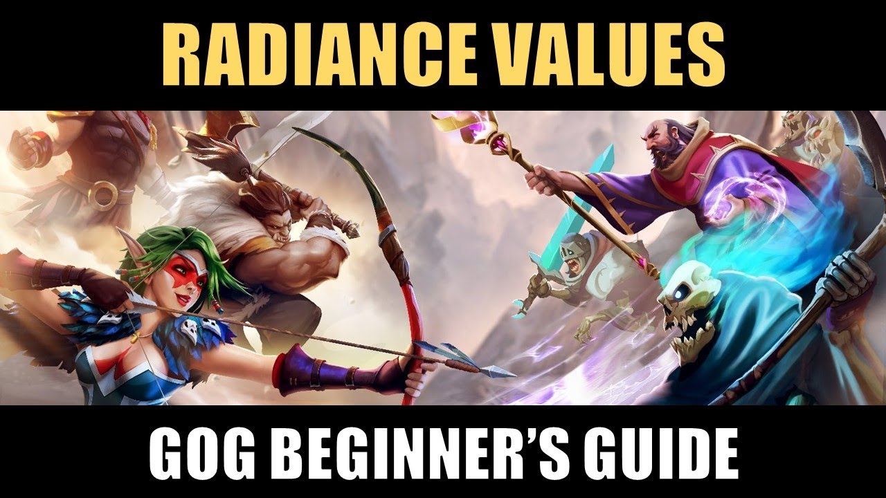 RADIANCE VALUES | GUILD OF GUARDIANS BEGINNER'S GUIDE