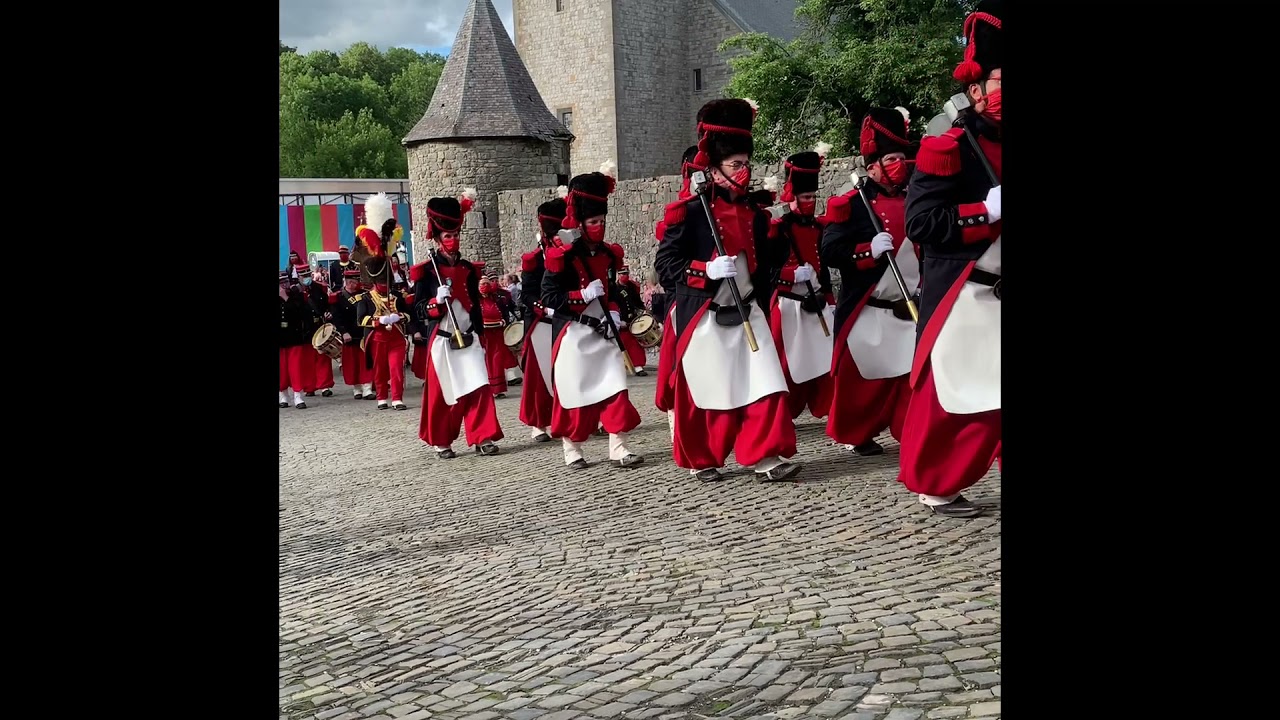 Marche Saints Pierre-et-Paul de Thy-le-château 2021( rentrée au château)