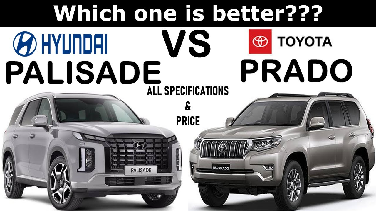 ALL NEW Hyundai PALISADE Vs ALL NEW Toyota Landcruiser PRADO | Which one is better ?