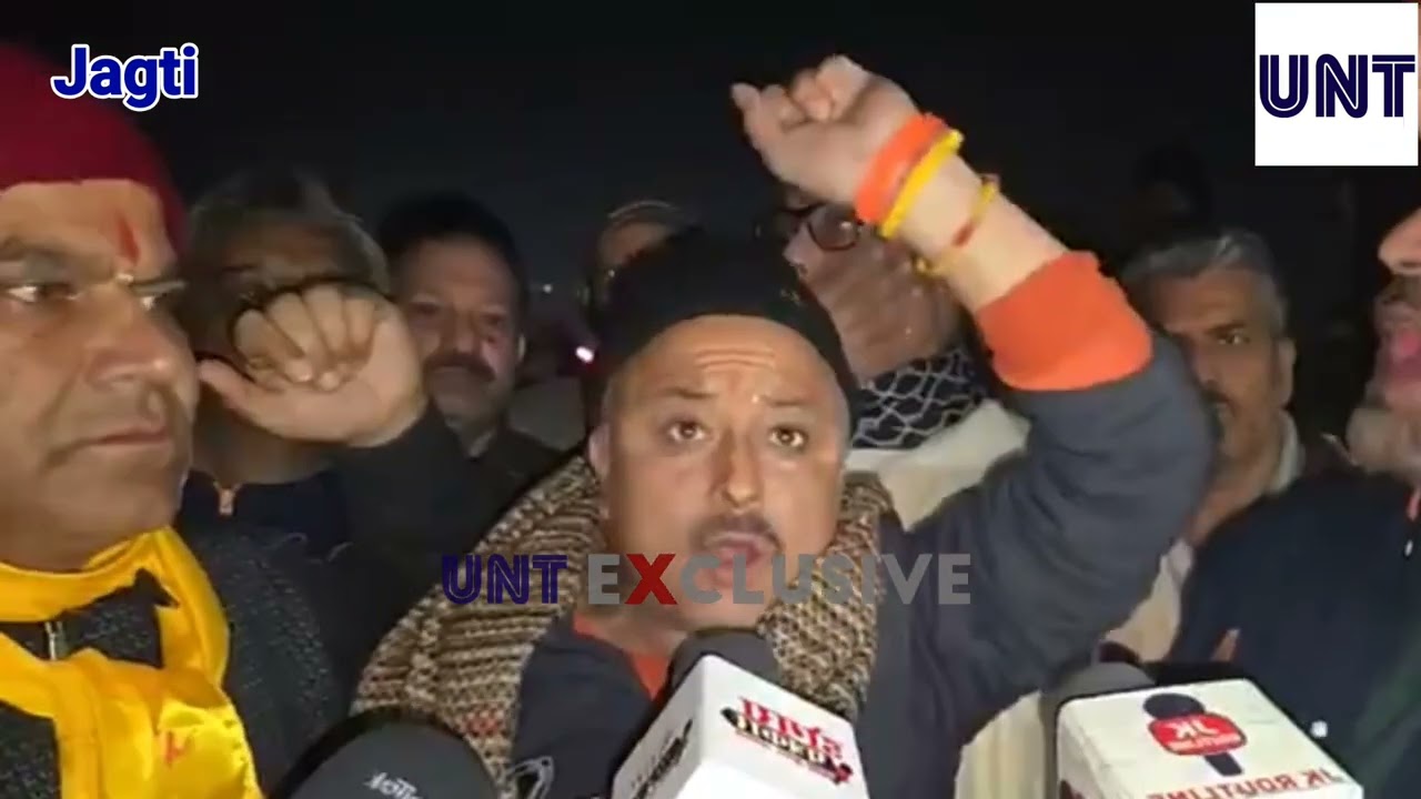 During the Kashmiri Pandit protest, one person was seriously injured.