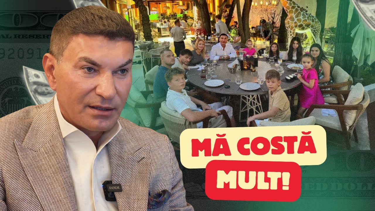 „Problemele” lui Cristi Borcea cu cei 9 copii: „Mă costă foarte mult”