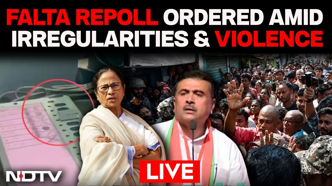 West Bengal Polls News LIVE | Repolling Ordered In Falta | Voters Protests As Violence Escalates