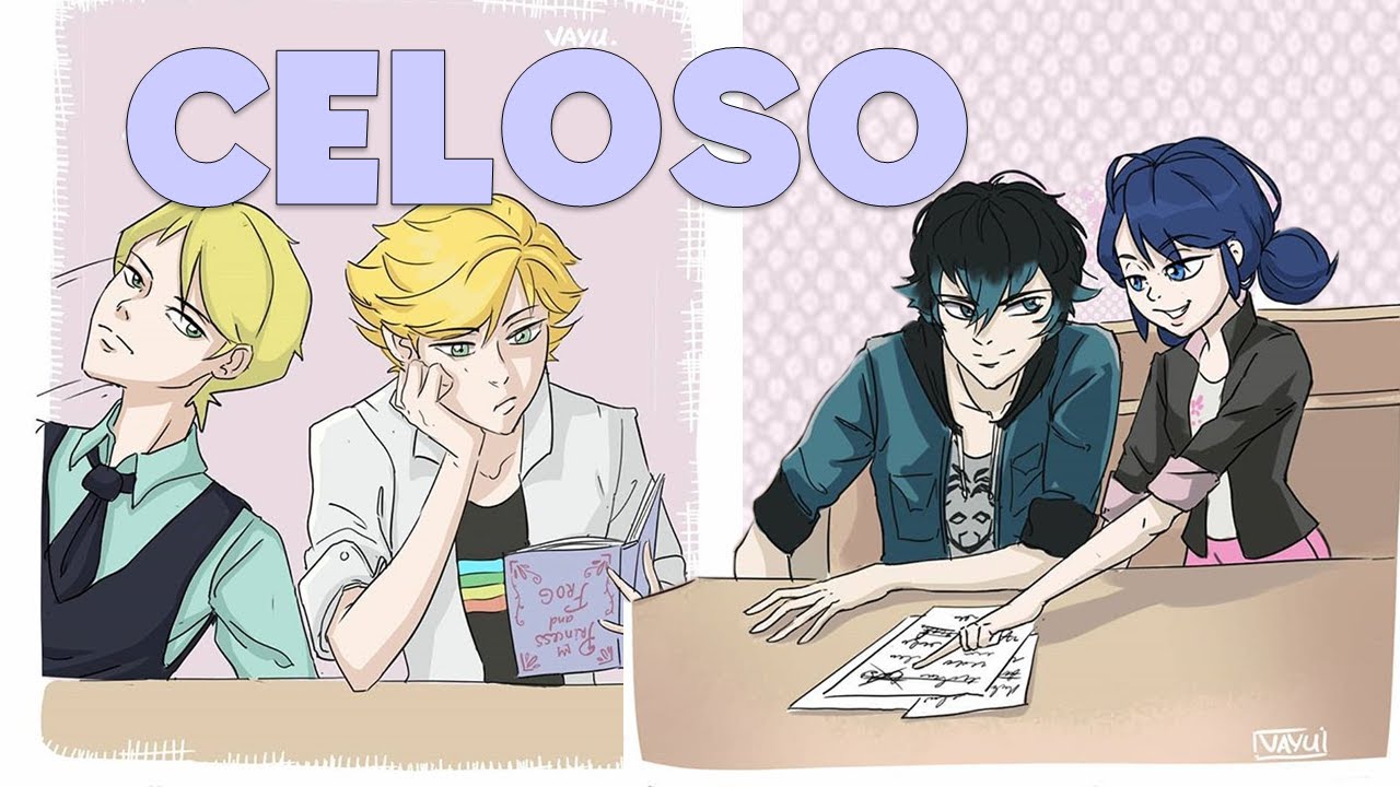 ADRIEN ESTA CELOSO | Miraculous Ladybug Comic Español