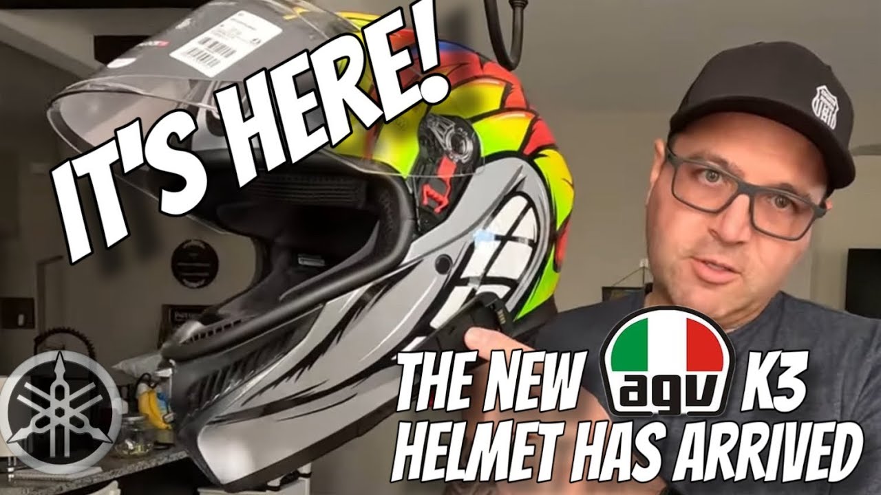 NEW AGV K3 Helmet!