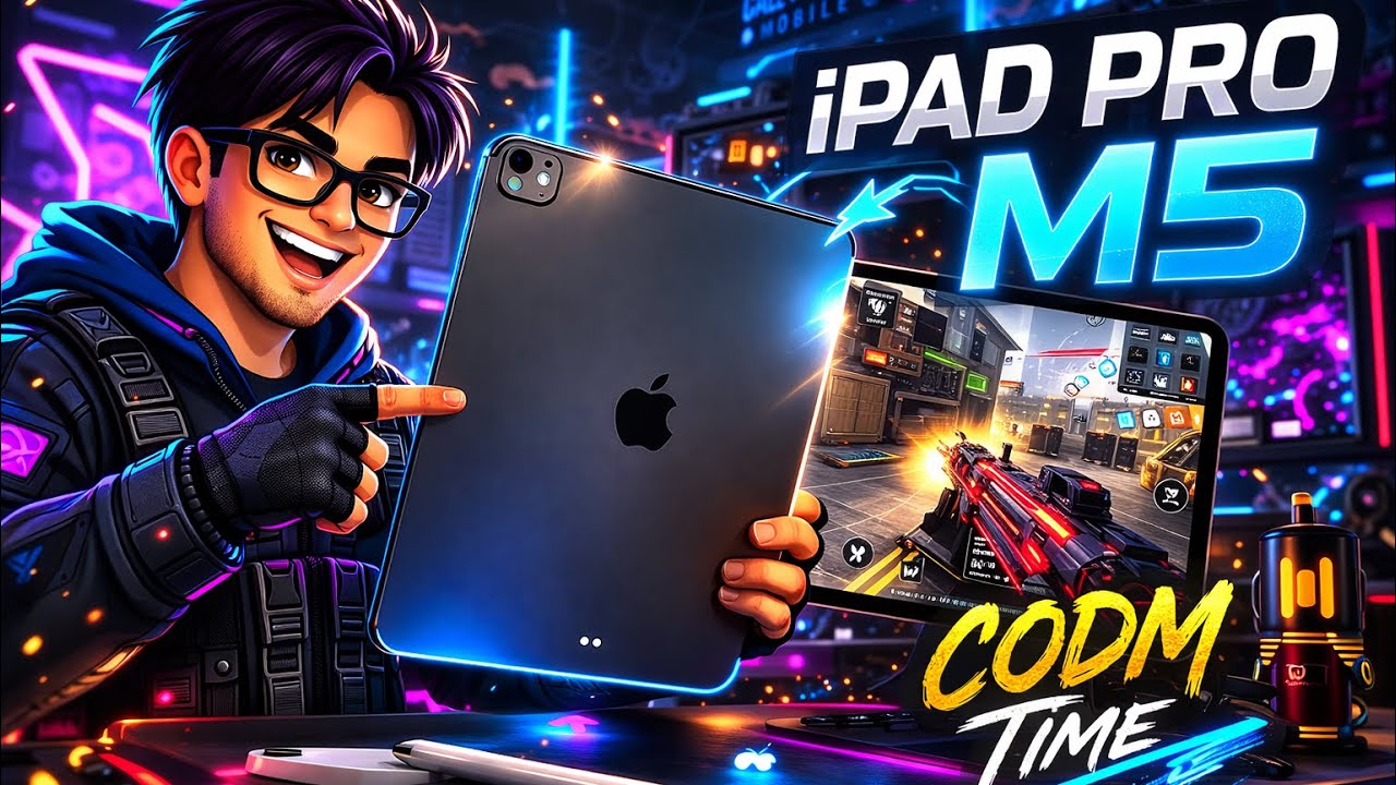 I Bought the iPad Pro M5 for COD Mobile | Unboxing + Gameplay