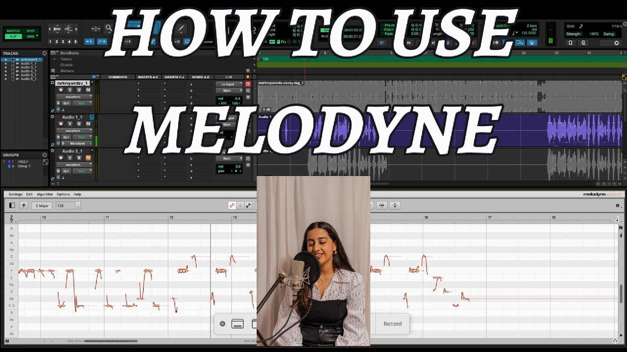 How to use Melodyne- Easy Way by Rhythmic Recordings