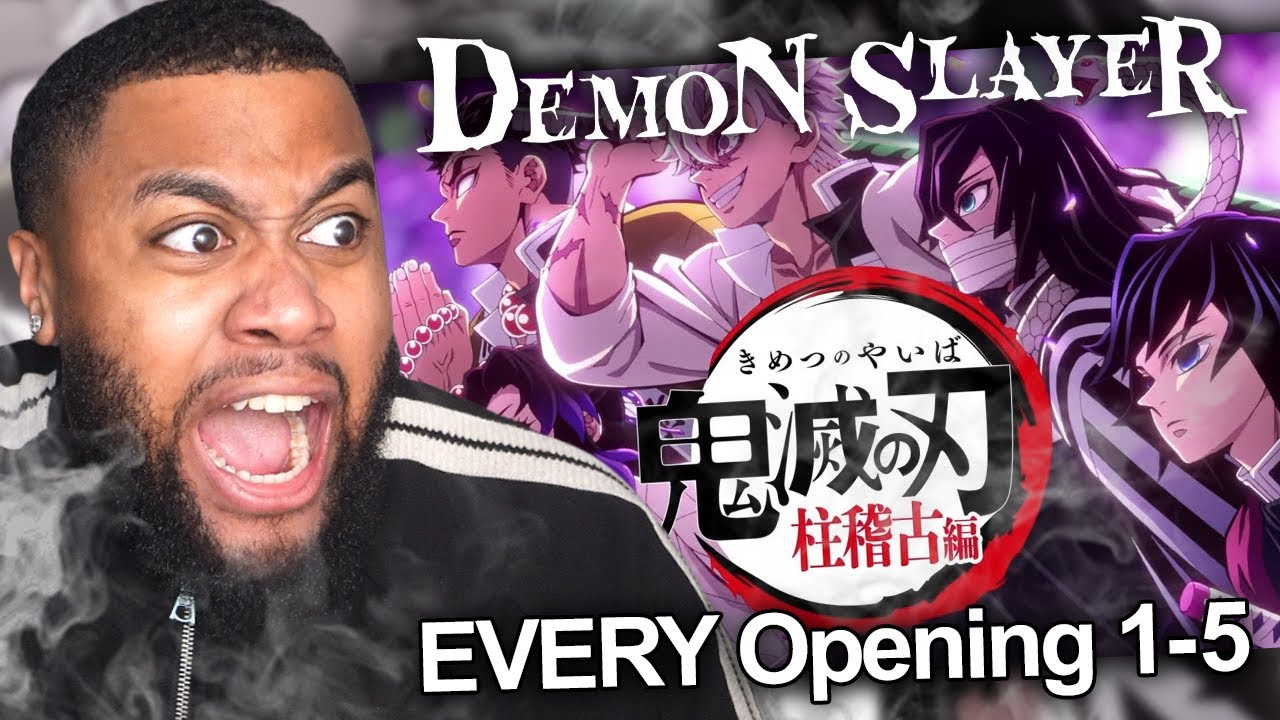 Discovering EVERY Demon Slayer Opening For The First Time! *SHOCKING*