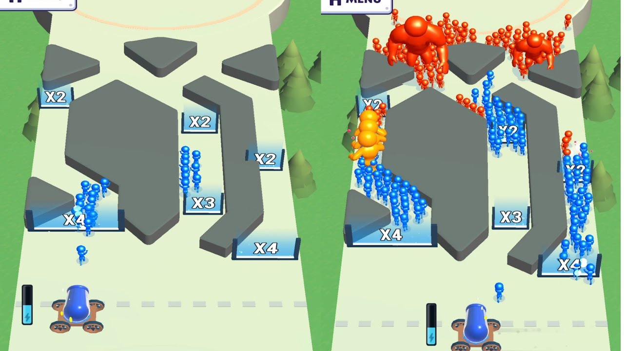 Mob control ! hard levels ( android,iOS )