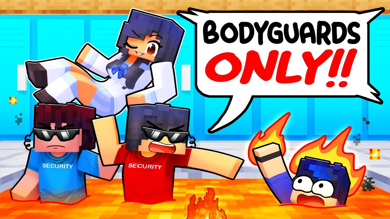 ONE GIRL at an ALL BODYGUARD School!