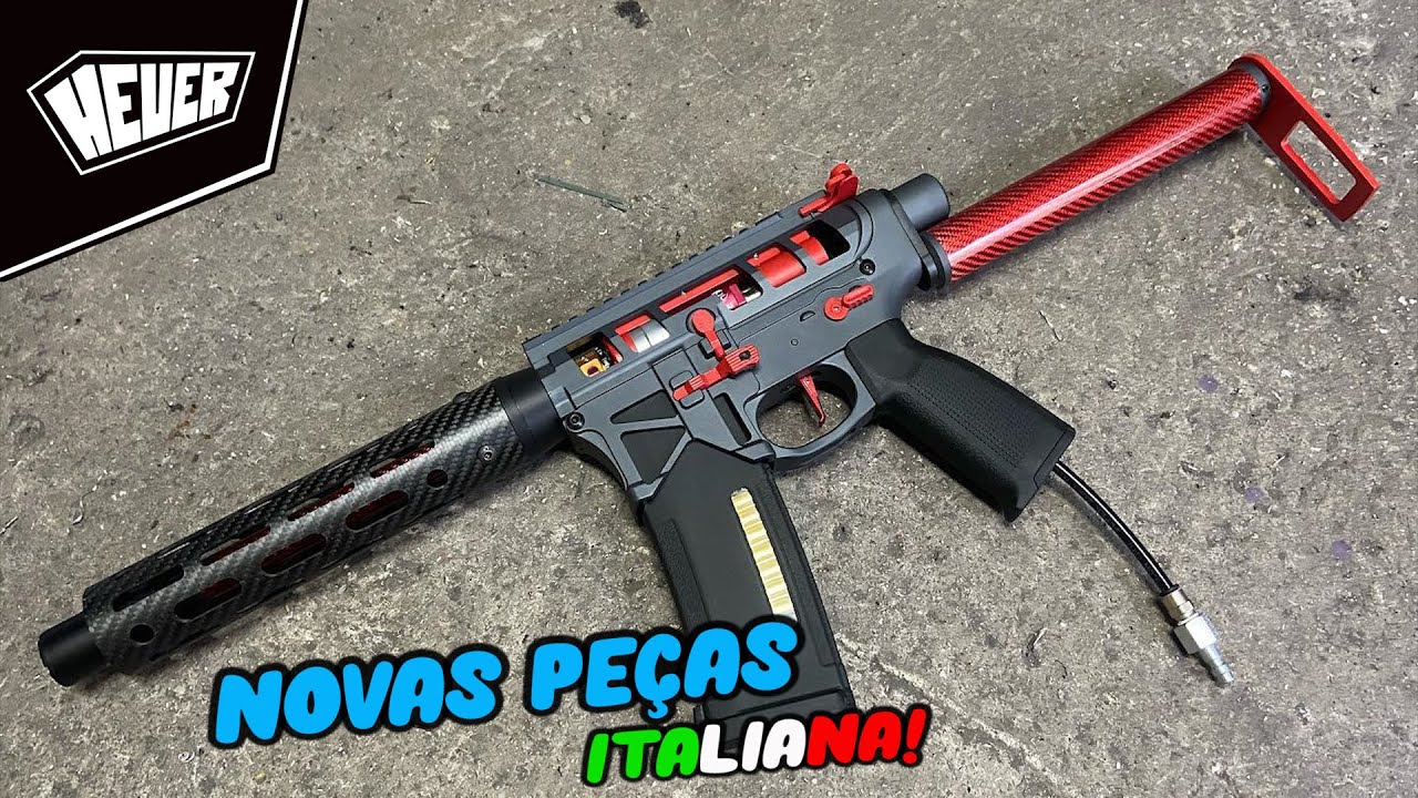 COMPREI DA IT&Aacute;LIA DUAS PE&Ccedil;AS NOVAS PARA MINHA AIRSOFT