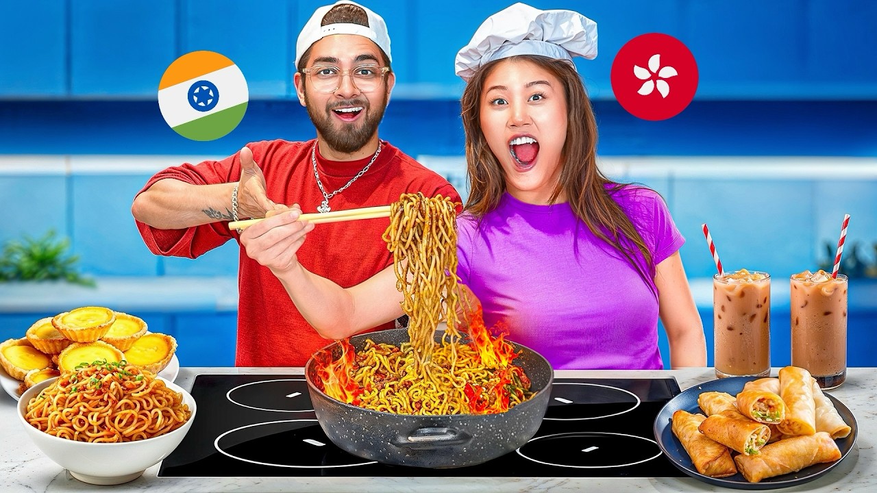 My Indian Boyfriend Cooks Cantonese Food With Cantonese Instruction