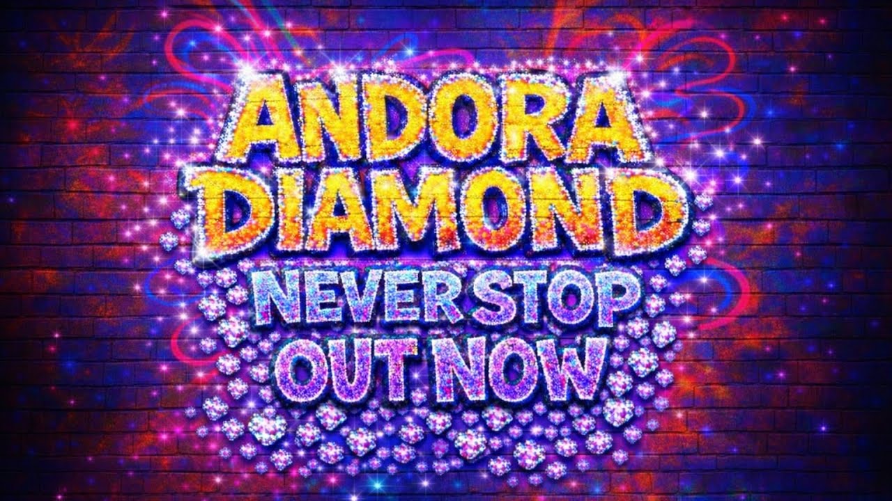 Andora Diamond- NEVER STOP [Official Audio Visualizer]