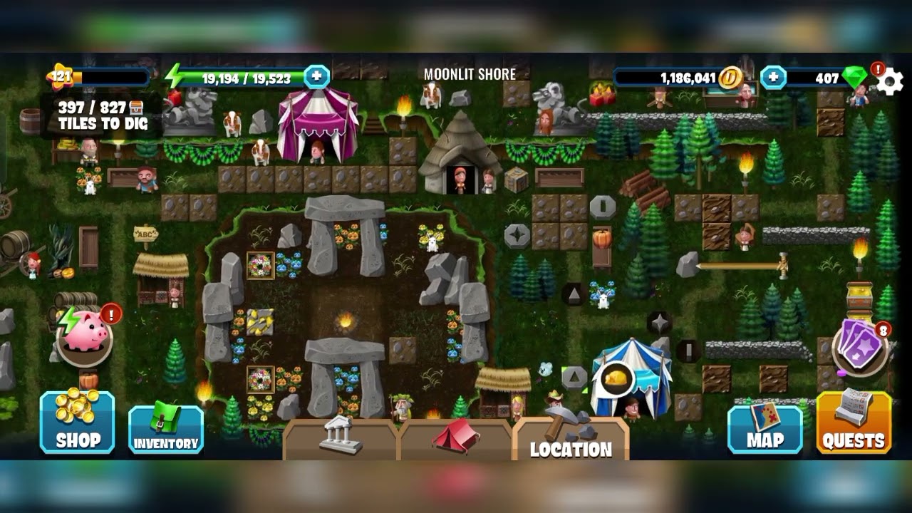 Diggy's Adventure Moonlit Shore | #event #episode2 #diggysadventure #viralvideo | Beltane Festival