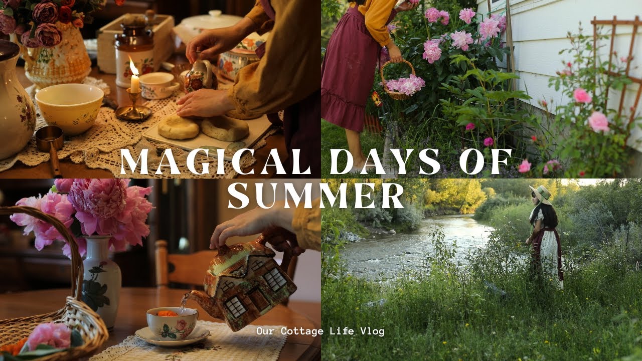 Magical Days of Summer in the Countryside 💐🫖🌿