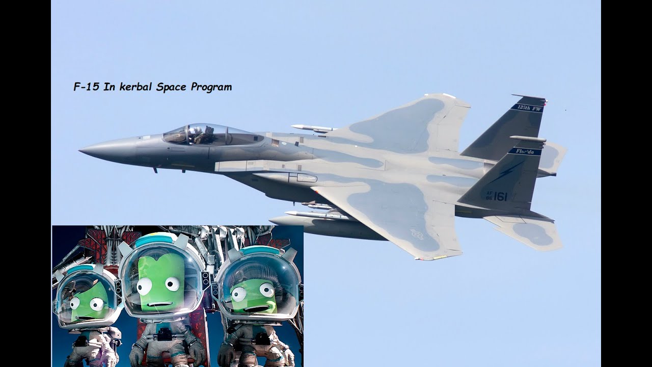 Building McDonnell Douglas F-15 Eagle in KSP for @SonofSmith s mailbag