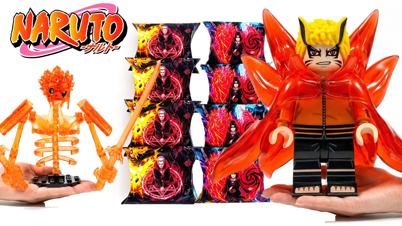 LEGO Naruto Shippuden Susanoo Blind Bags! Unofficial Minifigures
