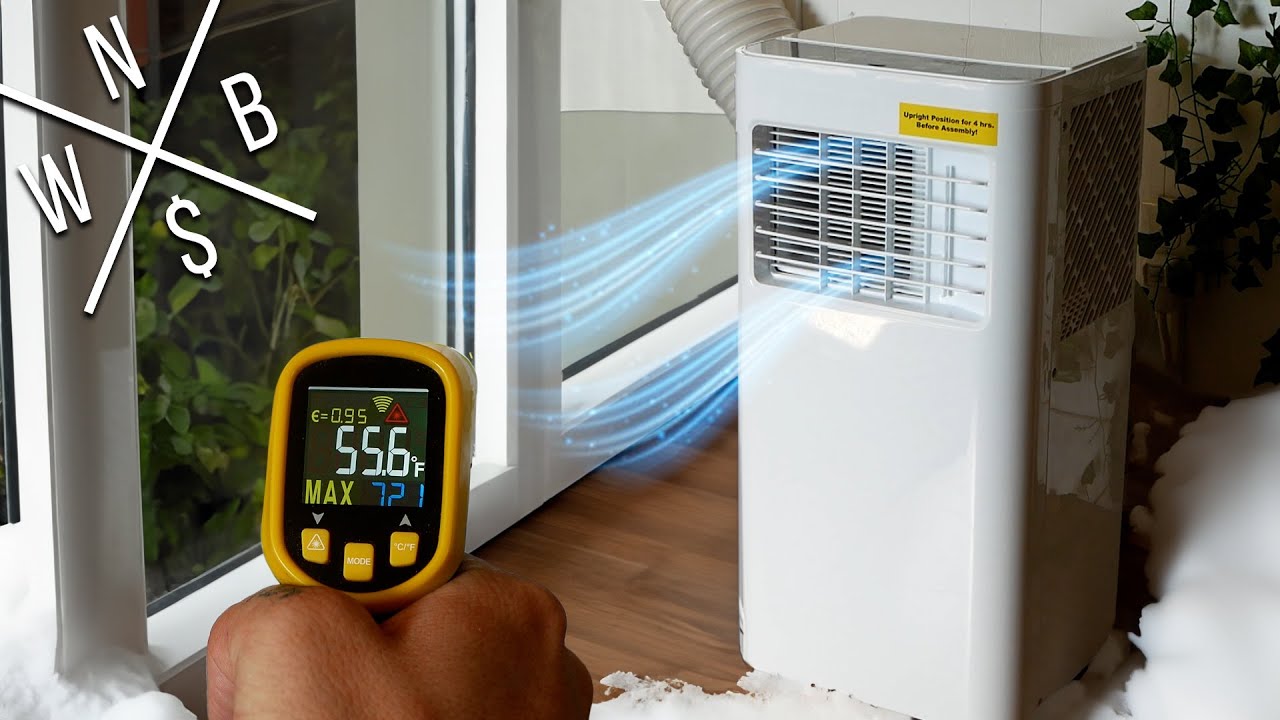 Портативный кондиционер мощностью 10 000 BTU — распаковка и обзор.