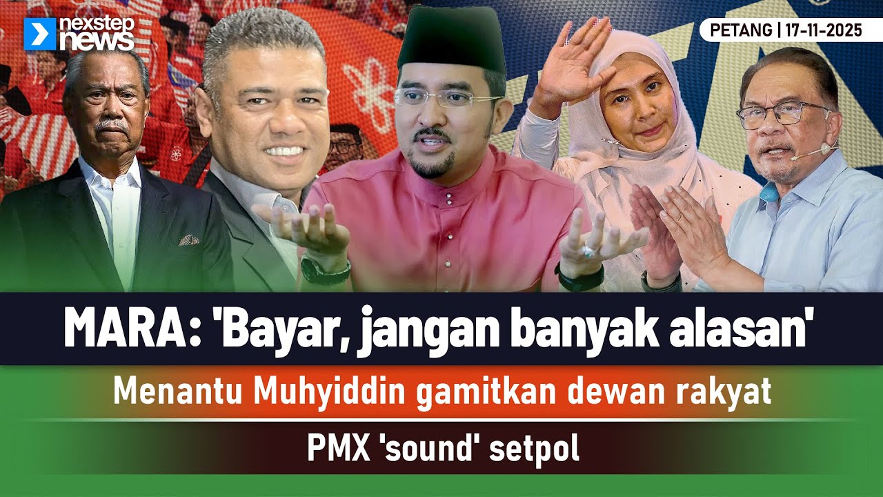 TERKINI! MARA: 'Bayar, jangan banyak alasan' | Menantu Muhyiddin gamitkan dewan rakyat | PMX sound..