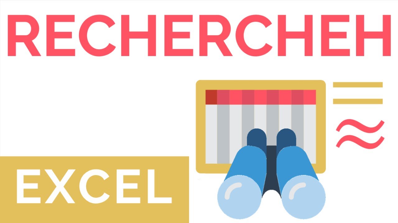 Excel #17 : La fonction de recherche horizontale RechercheH : approximative et exacte