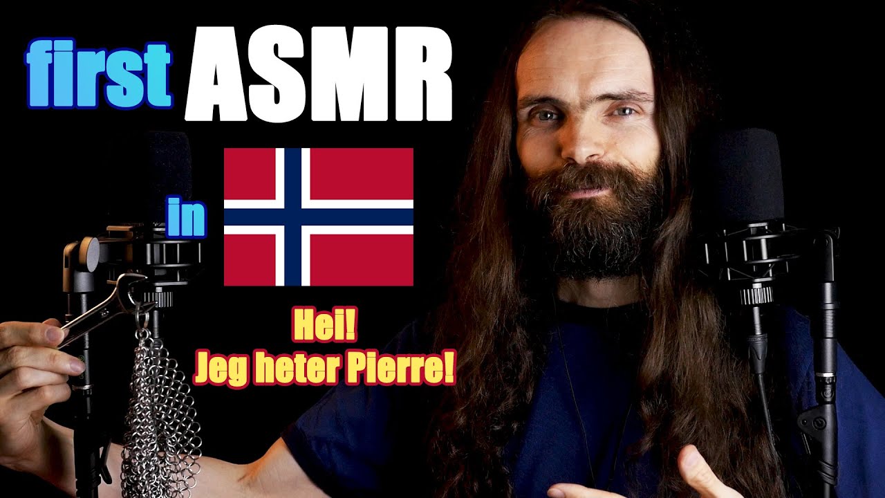 My first ASMR video in Norwegian (Hvisking for avslapning, asmr på Norsk, noen få utløsere)