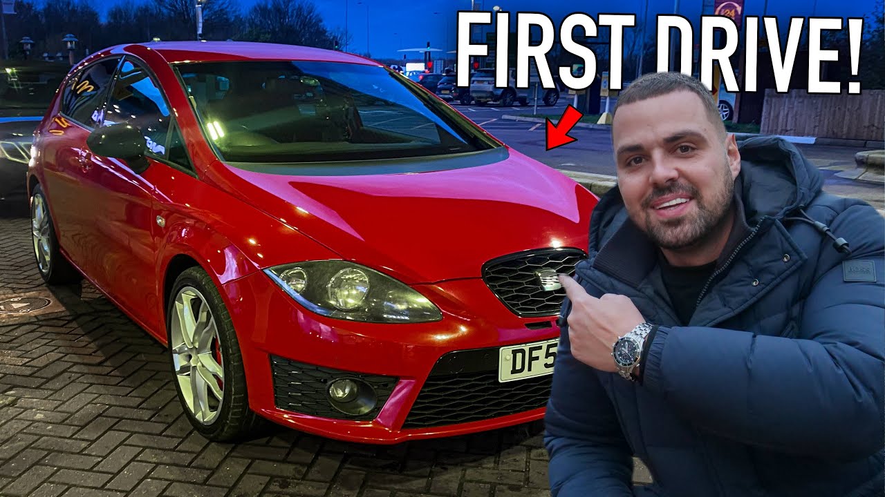 FIRST DRIVE OF MY CHEAP SEAT LEON CUPRA!