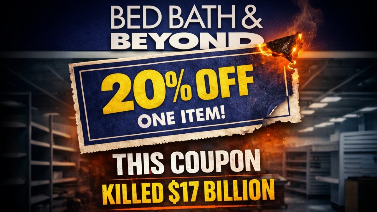 Bed Bath & Beyond Bankruptcy Explained: How the $17B Coupon Destroyed the Company