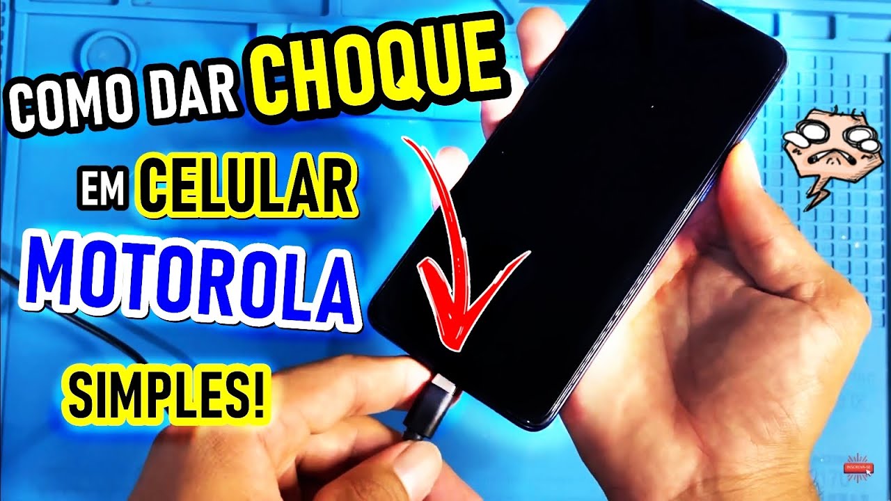 COMO DA CHOQUE EM CELULAR MOTOROLA SEM ABRIR O CELULAR. SIMPLES!