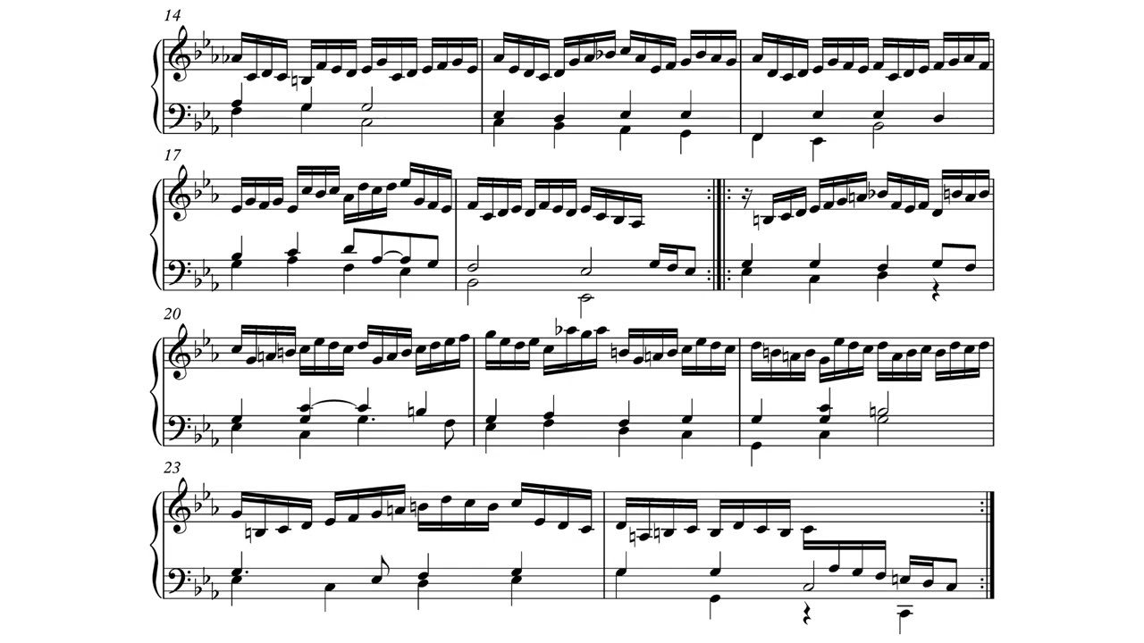 Partita in C minor GWV 133 By Christoph Graupner (with Score)