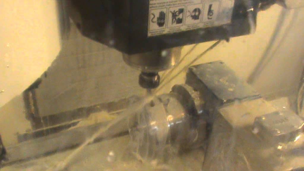 Steel Ring 4 axis milling
