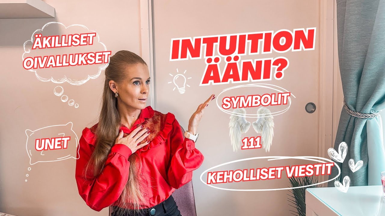 Miten tunnistaa INTUITION ääni | kehon viestit, unet, symbolit, äkilliset oivallukset, vahva tunne 💫