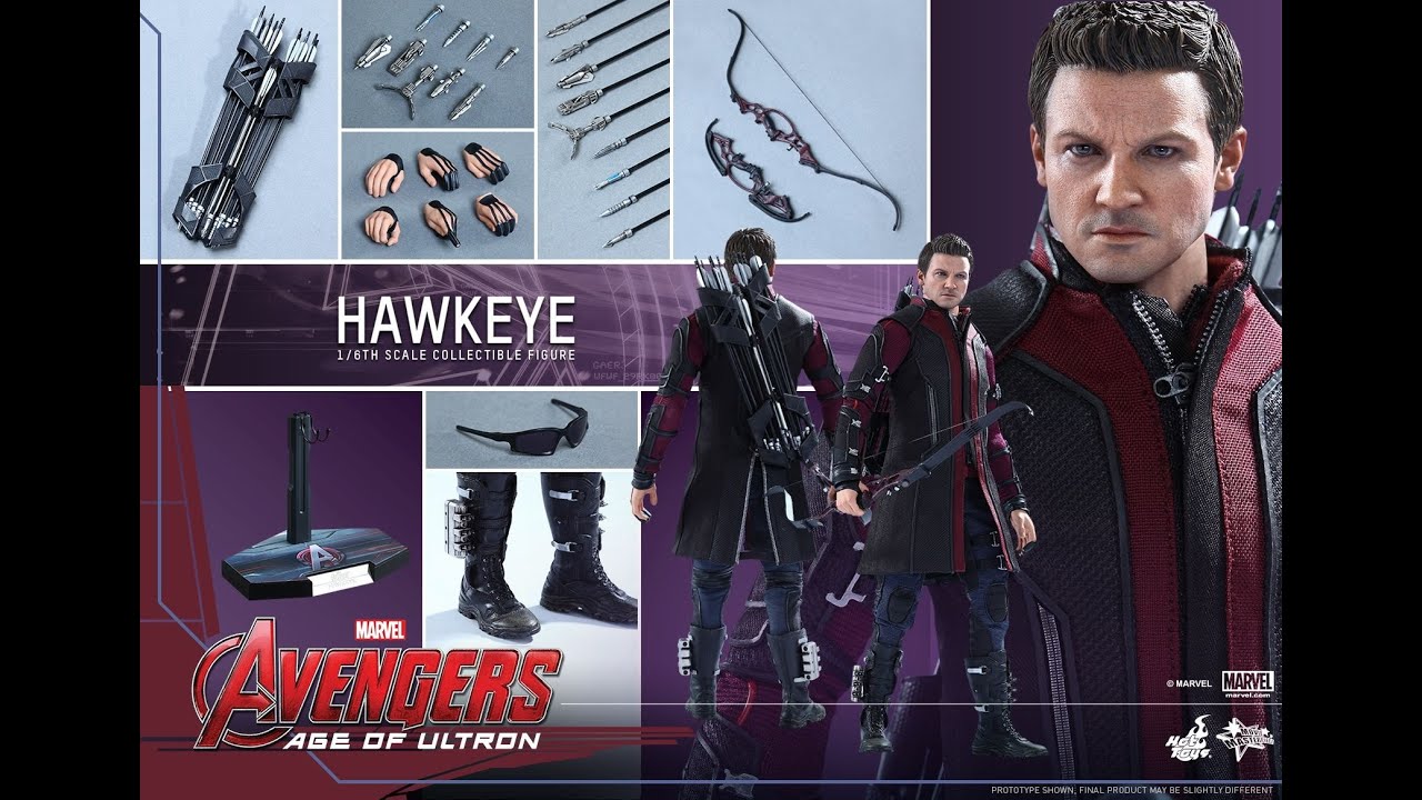 Hot Toys Hawkeye: Age of Ultron 6th Scale Figure! A MeLoMax Review