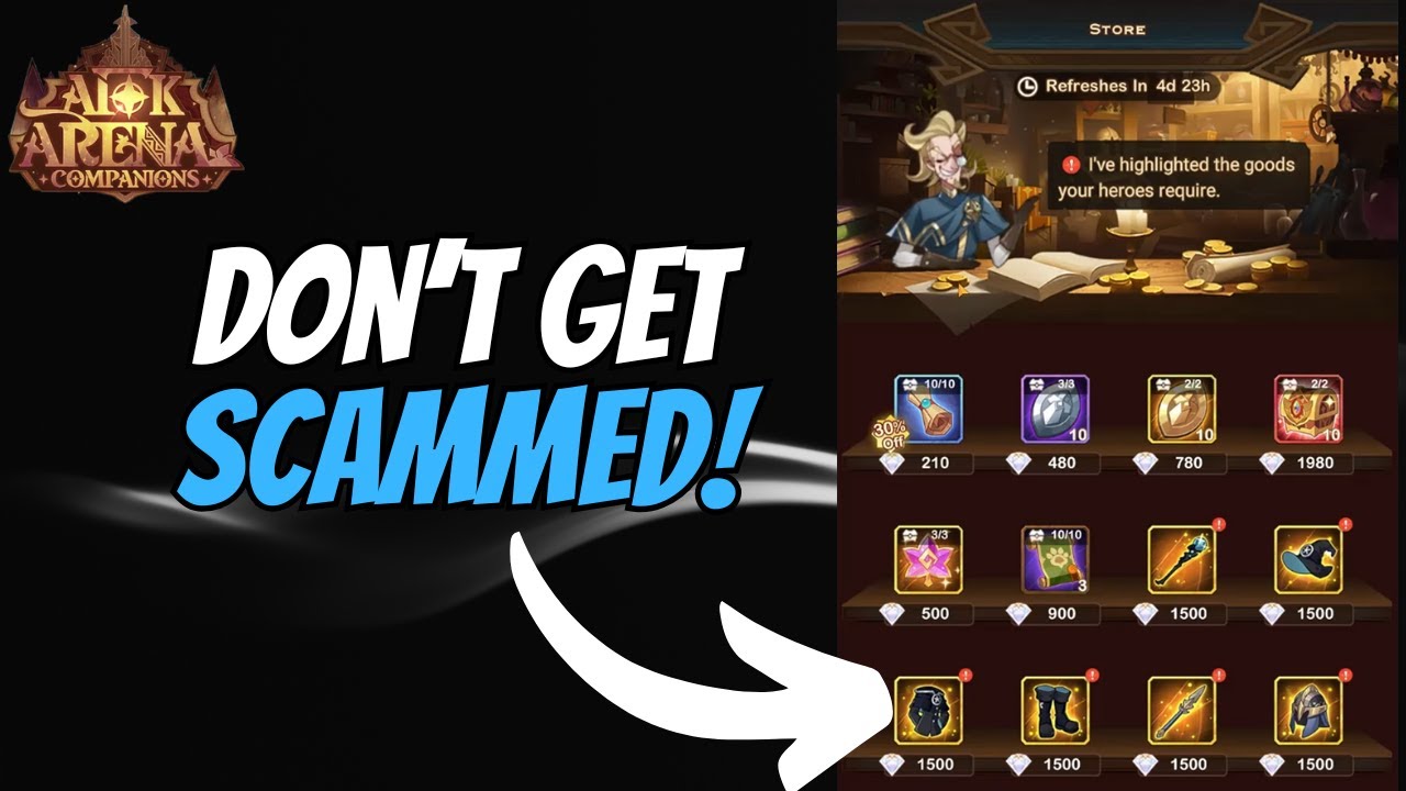 Shop Priority Guide | AFK Arena Companions