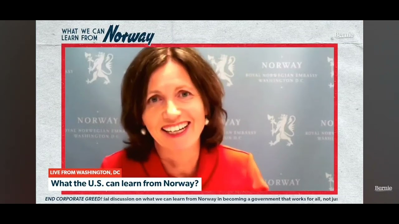 Norway vs The USA. US politician asks the Norwegian ambassador.