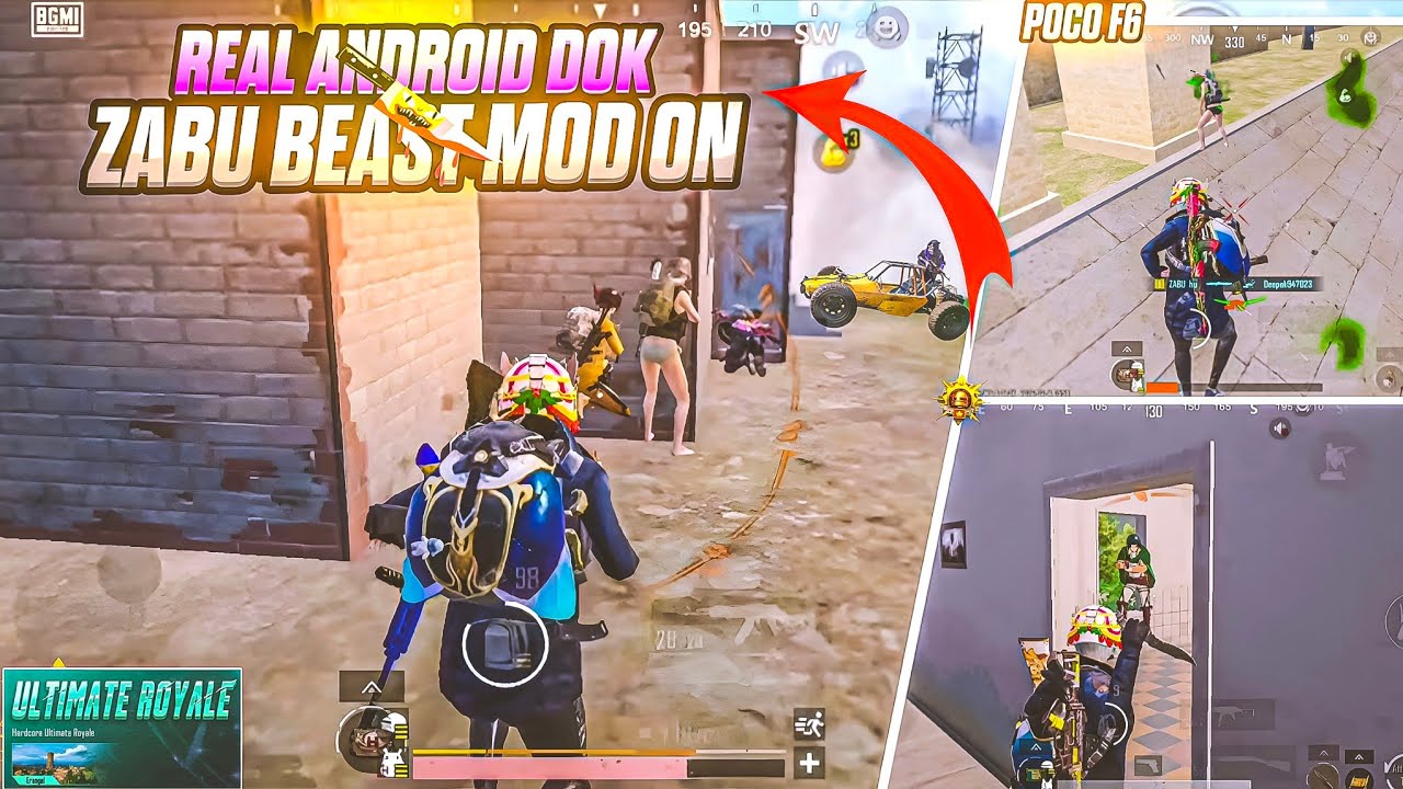 Real Android Power 🔥 Zabu Beast Mode ON ! Poco f6 Smooth + 90fps pubg / bgmi test in 2026💀 #bgmi