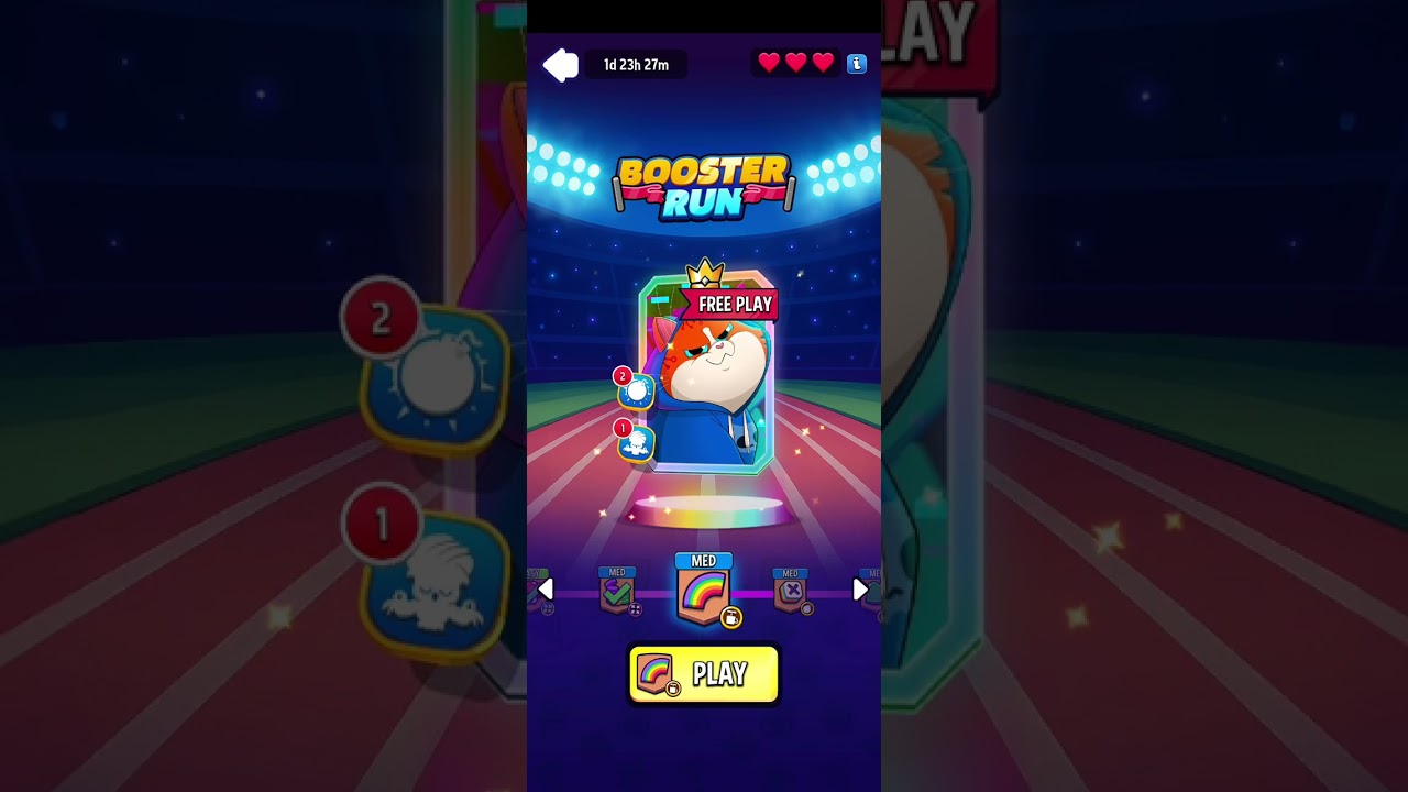 I Finished The Run/ BOOSTER RUN 6/(7/7)FREE PLAY BOOSTER AND FREE PERKS/Match Masters 😁