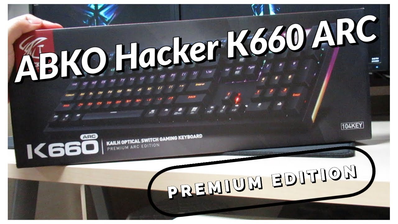 ABKO Hacker K660 ARC Premium Edition Unboxing and Review (English)