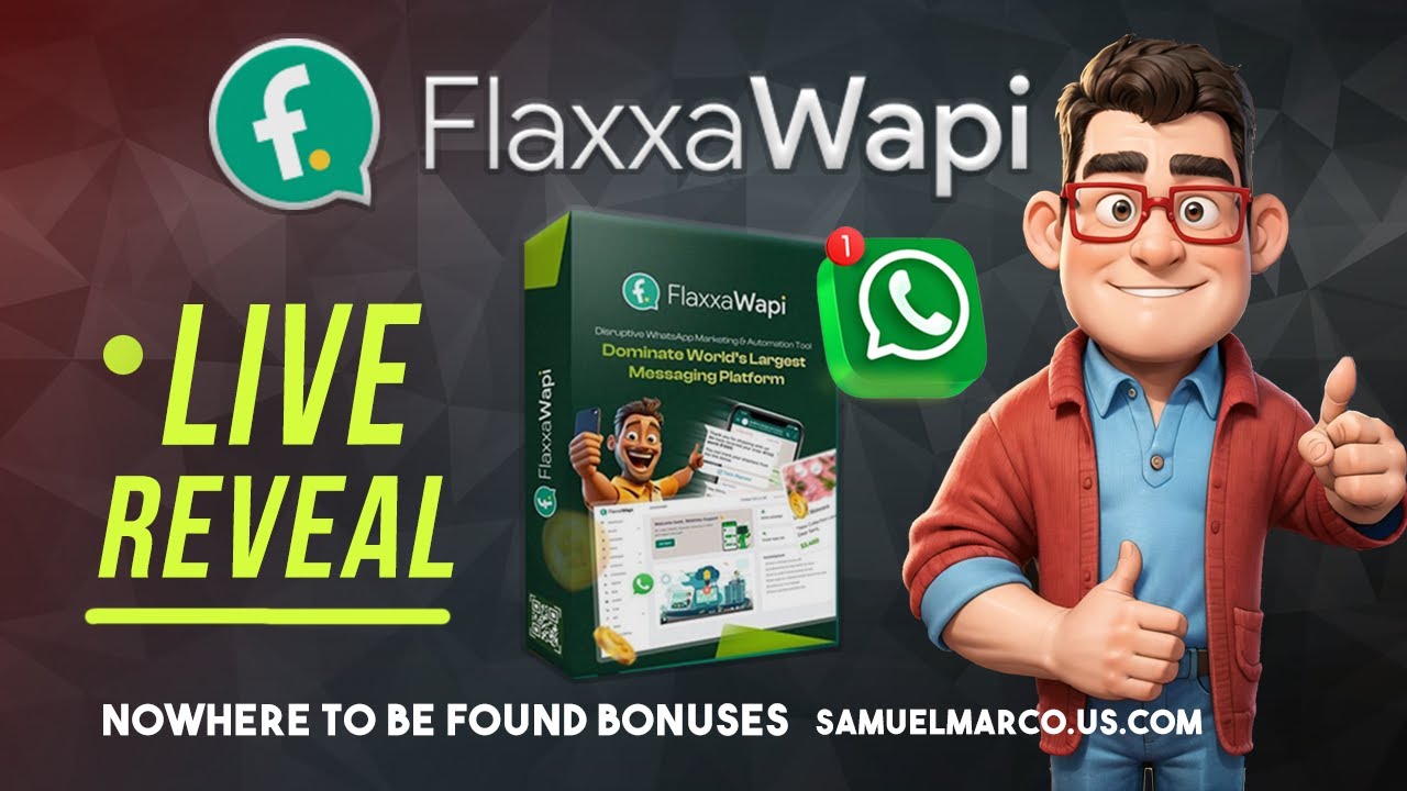 Flaxxa WAPI + $50 Discount | WhatsApp📱 Flaxxa Wapi LIVE! Flaxxa WAPI Review + OTO + Bonuses + Coupon