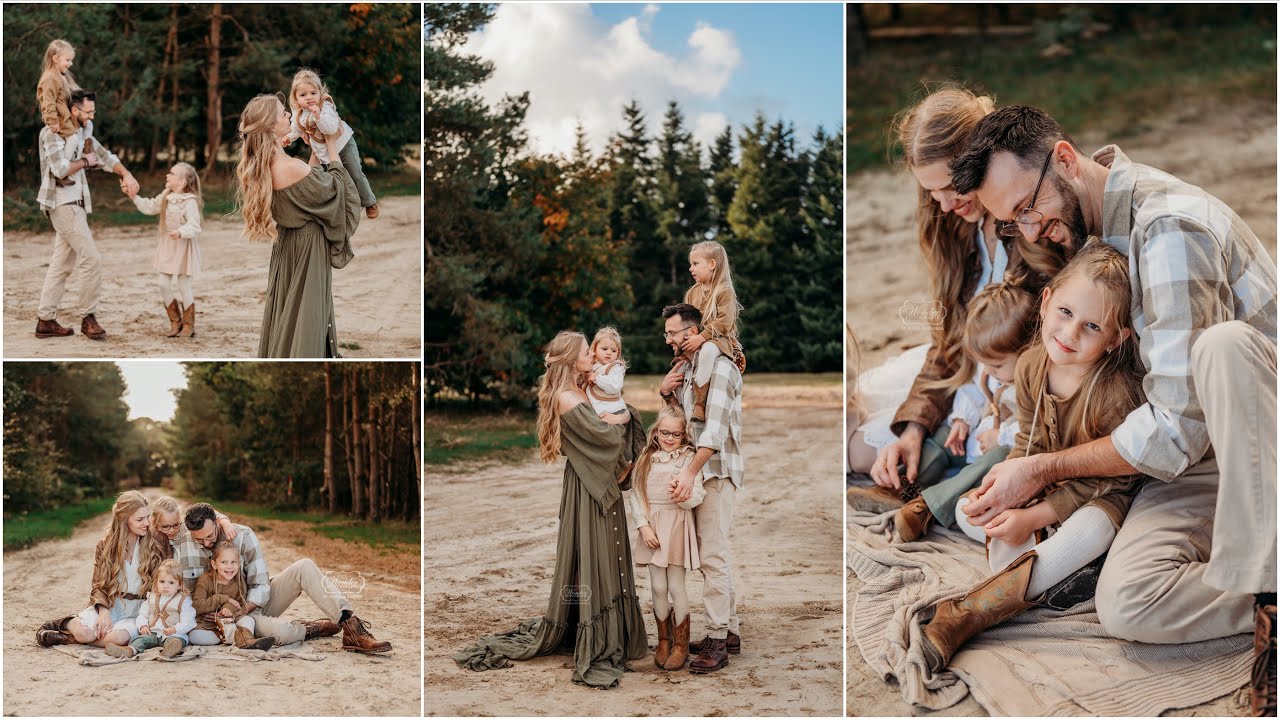 СЕМЕЙНАЯ ФОТОСЕССИЯ НА УЛИЦЕ. Советы по позированию. Примеры и настройки камеры. Семейная фотогра...