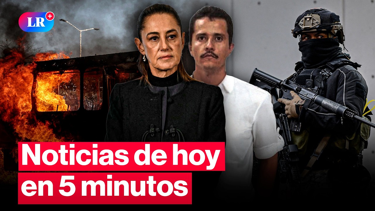 🚨 CIFRAS TERRORÍFICAS en operativo contra “El Mencho” | Noticias de HOY en #5M