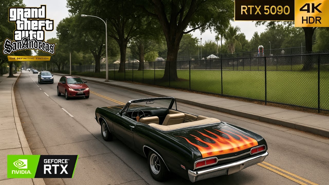 GTA San Andreas: Definitive Edition - Cinematic 4K HDR Gameplay (RTX 5090) | Ultra Settings