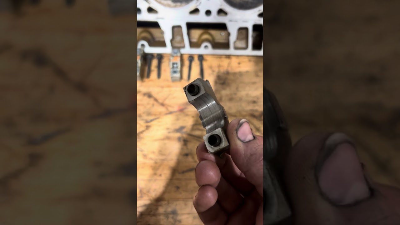 5.4 L three valve cam cap over tolerance fix.